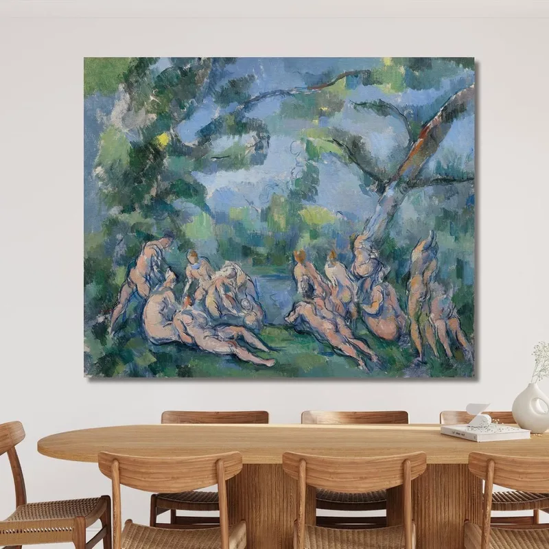 Les Baigneurs Paul Cézanne