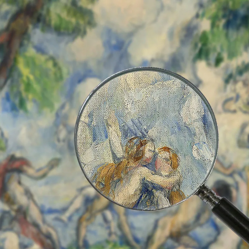 La Bataille De L'Amour Paul Cézanne