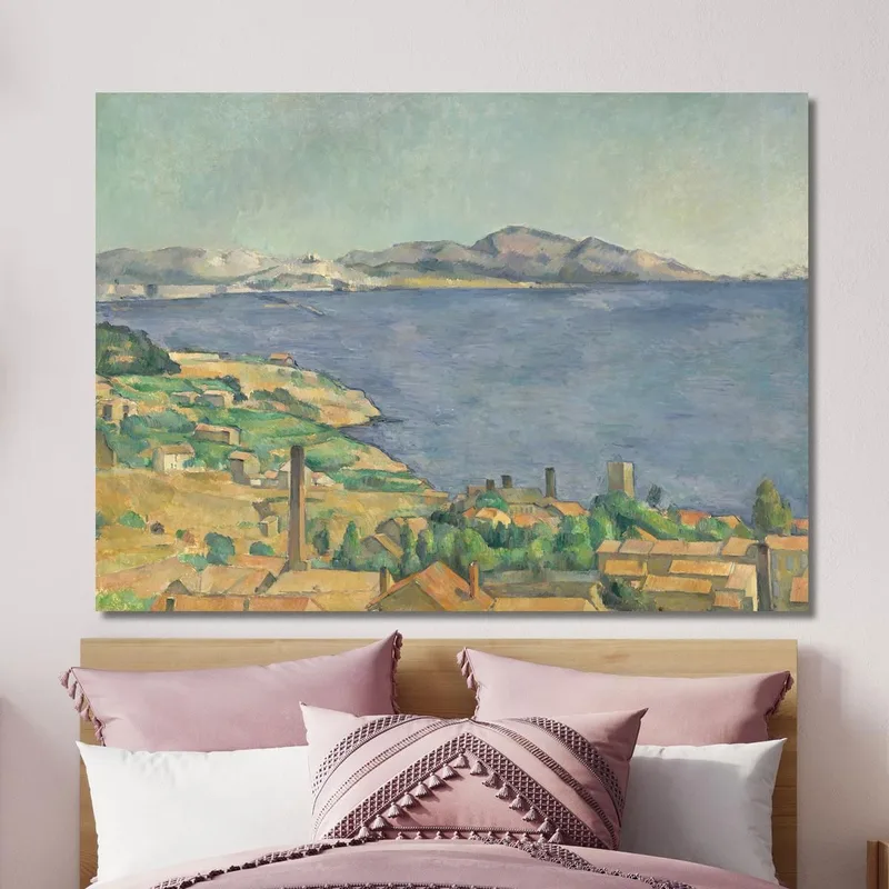 El Golfo De Marsella Visto Desde L'Estaque Paul Cézanne