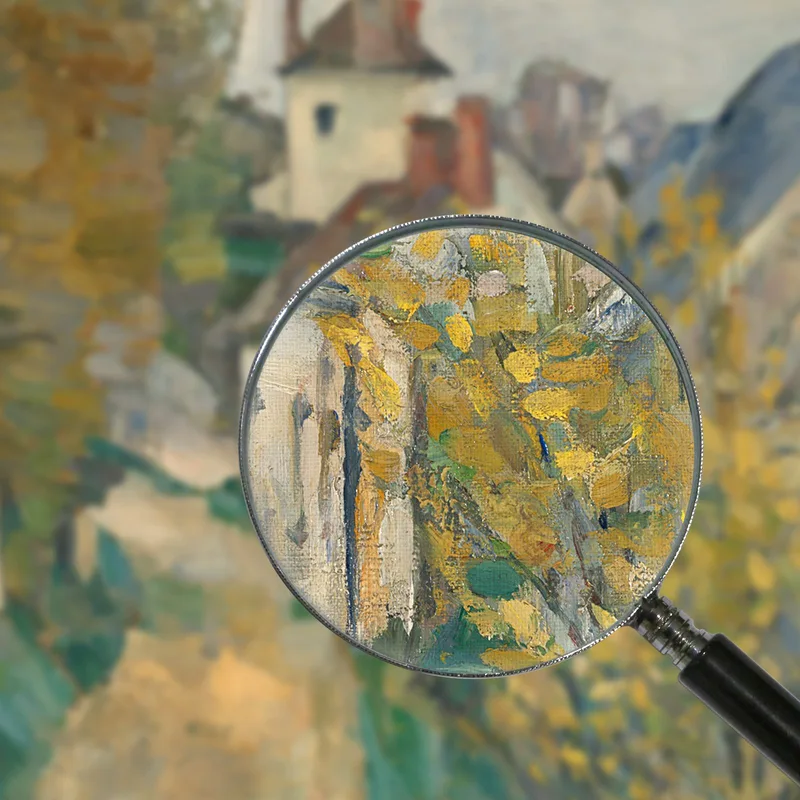 La Casa Del Dottor Gachet Ad Auvers-Sur-Oise Paul Cézanne