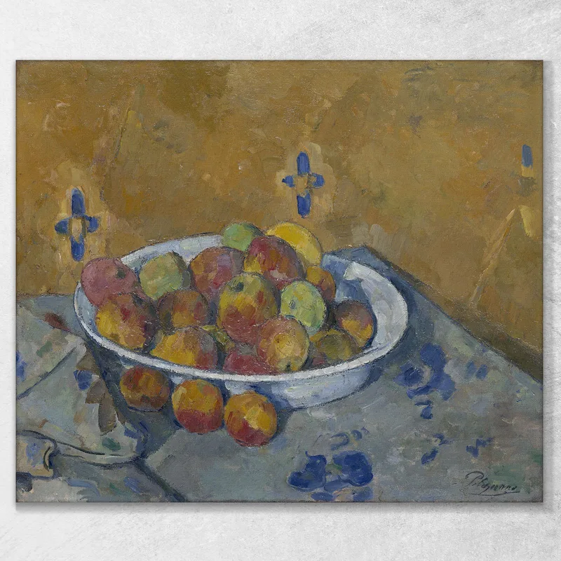 Il Piatto Delle Mele Paul Cézanne