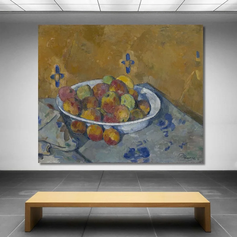 Il Piatto Delle Mele Paul Cézanne