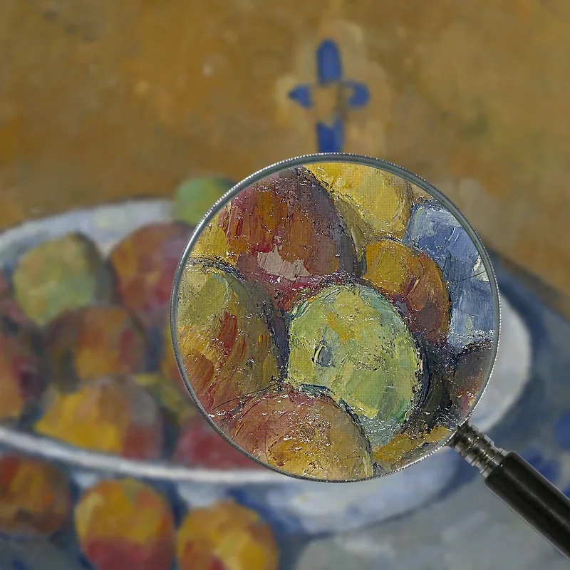 Il Piatto Delle Mele Paul Cézanne