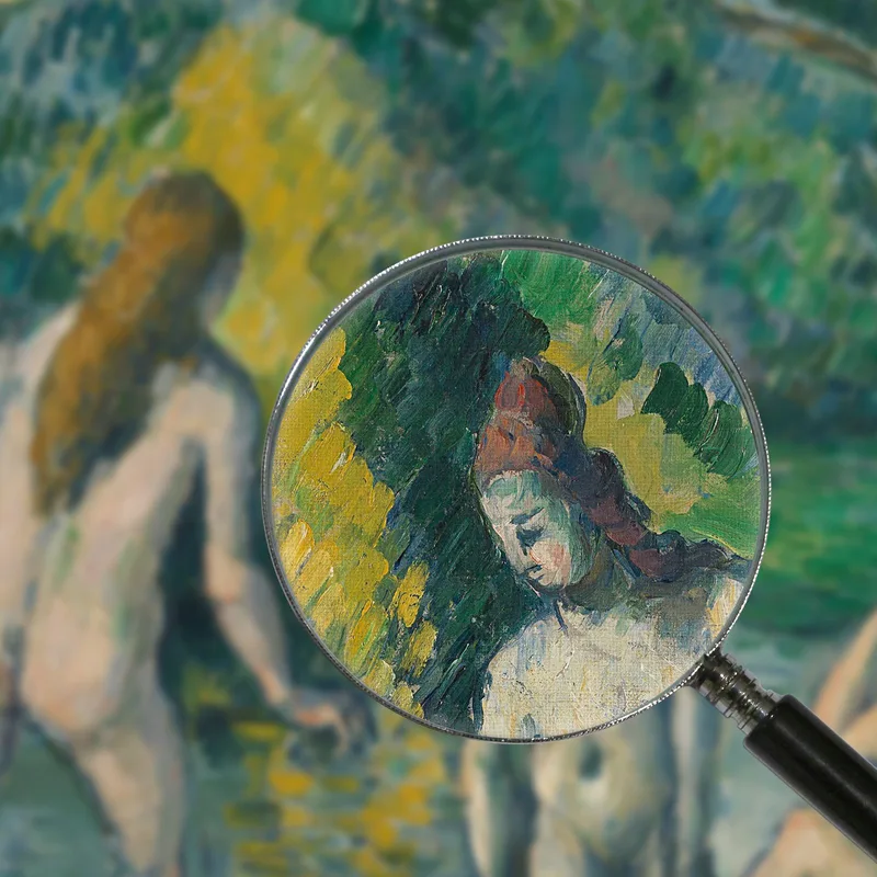 Trois Baigneuses Paul Cézanne