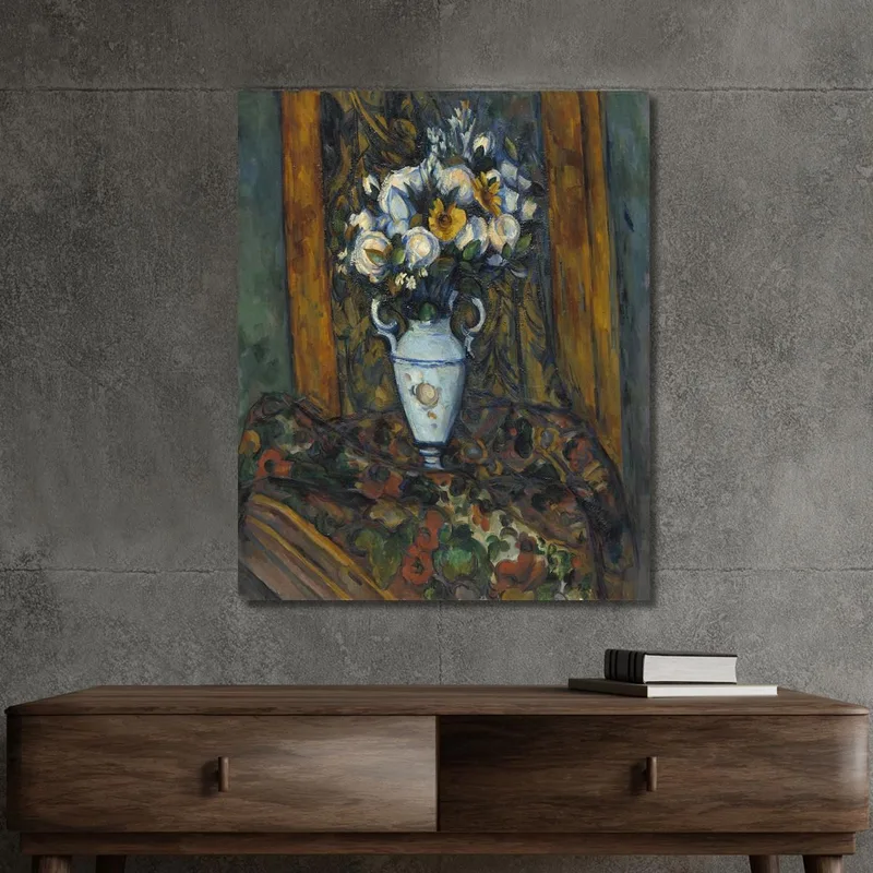 Vase Of Flowers Paul Cézanne