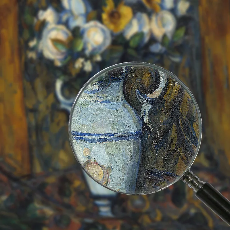 Vase Of Flowers Paul Cézanne