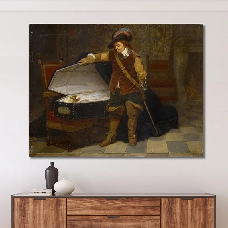 Cromwell E Carlo I Paul Delaroche
