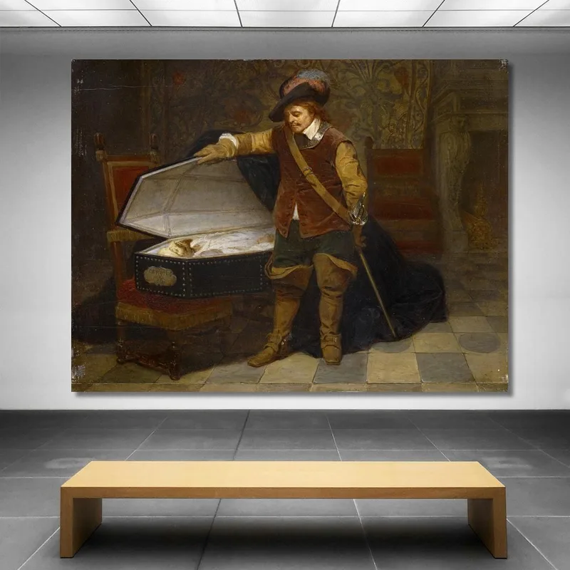 Cromwell E Carlo I Paul Delaroche
