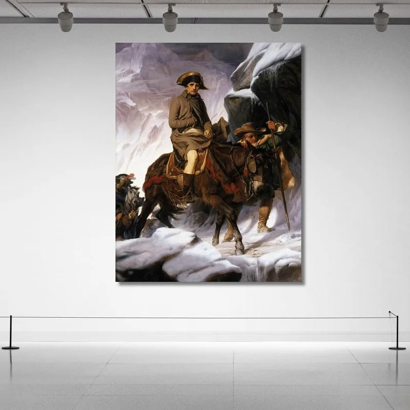 Napoleone Attraversa Le Alpi Paul Delaroche