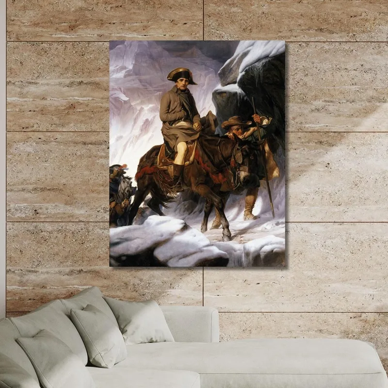 Napoleone Attraversa Le Alpi Paul Delaroche