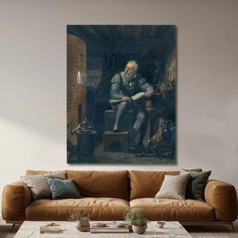 Palissy Nel Suo Laboratorio Paul Delaroche