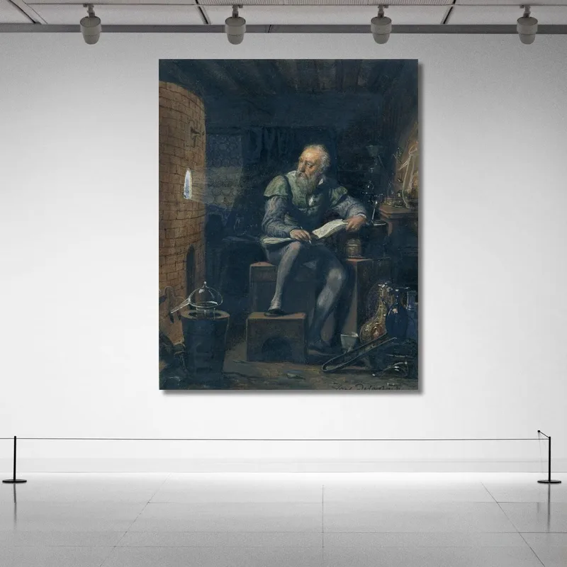 Palissy Nel Suo Laboratorio Paul Delaroche