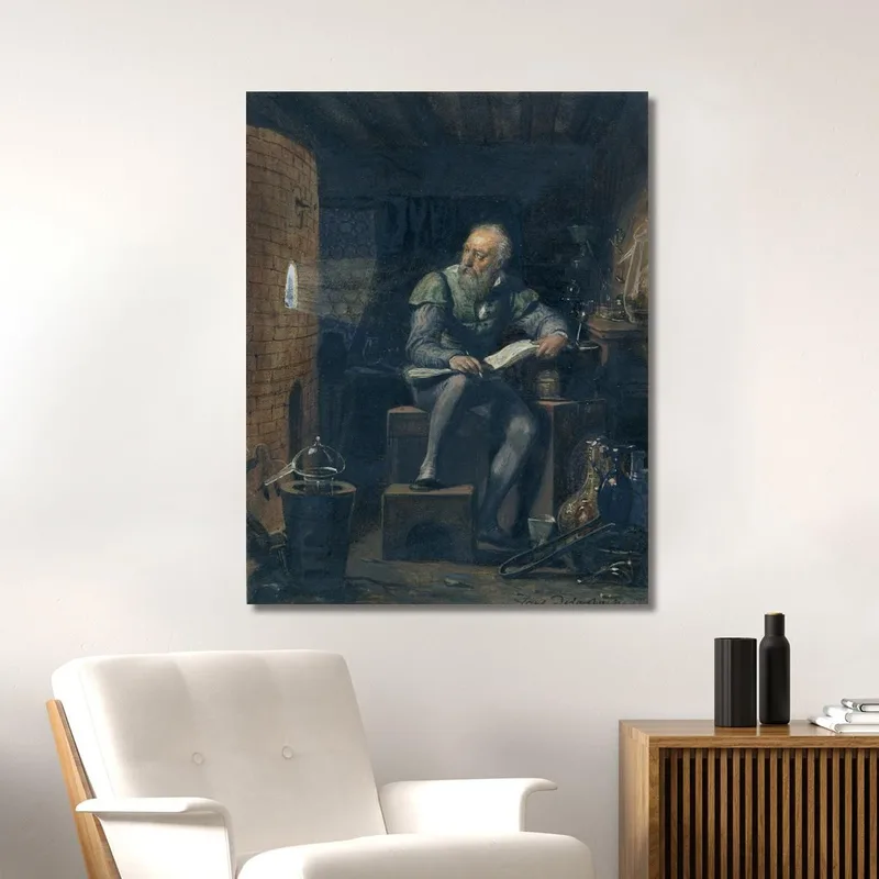 Palissy Nel Suo Laboratorio Paul Delaroche