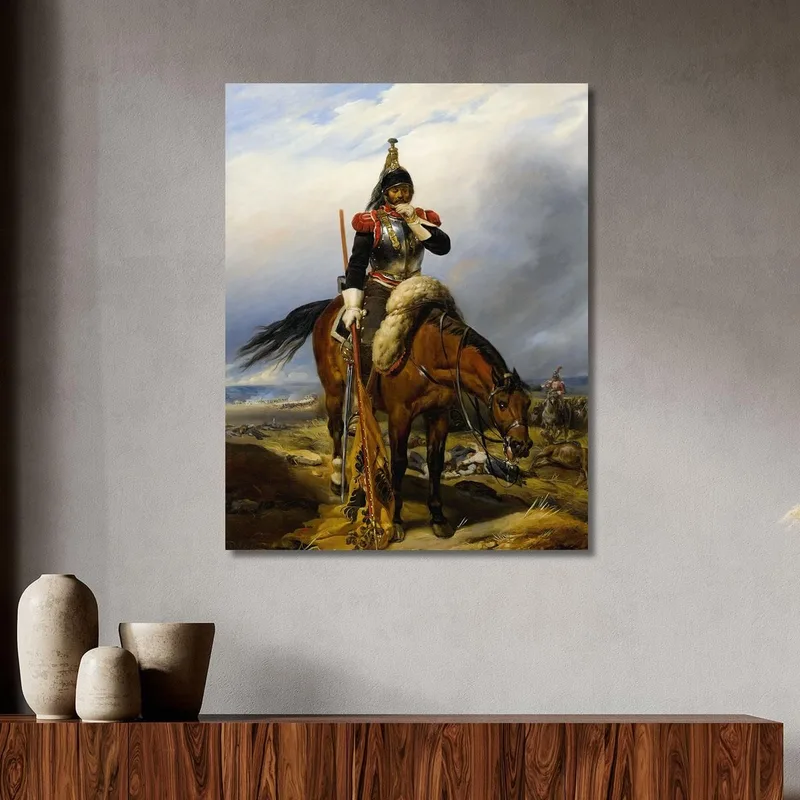 Il Campo Di Battaglia Paul Delaroche