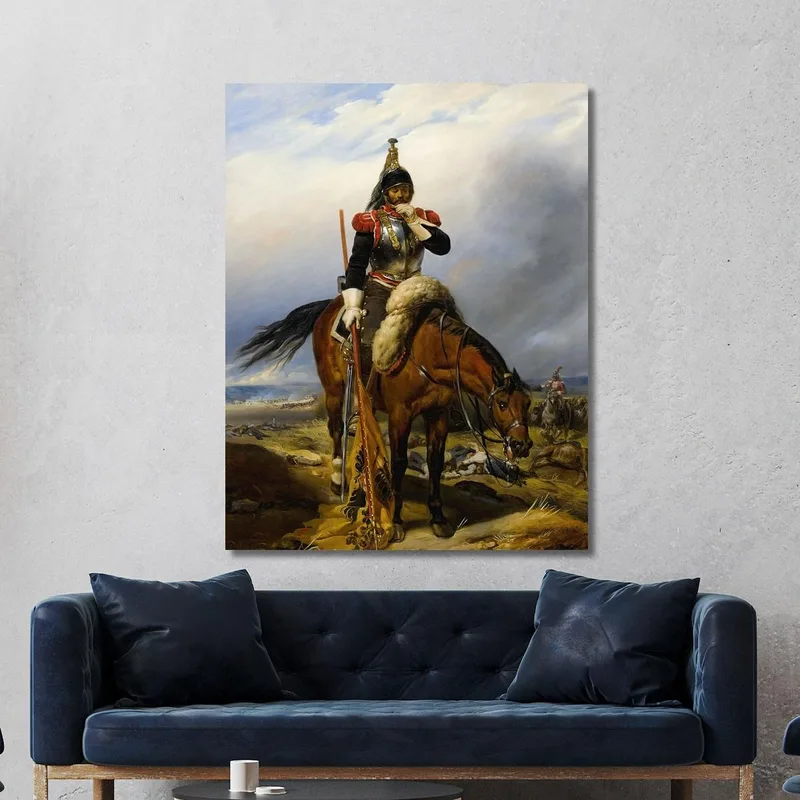 Il Campo Di Battaglia Paul Delaroche