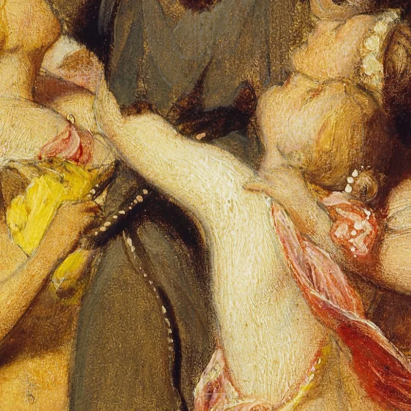 La Tentazione Di Sant'Antonio Paul Delaroche