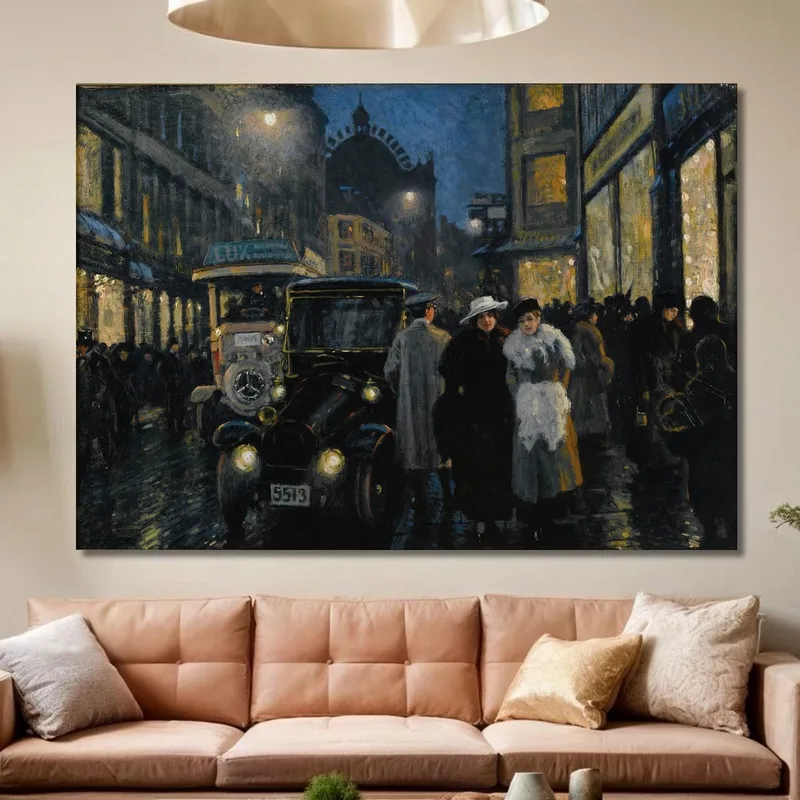Un Paseo Vespertino Por El Bulevar Paul Fischer