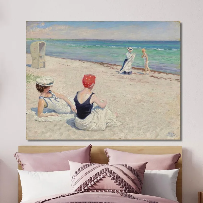 Sulla Spiaggia Falsterbro Paul Fischer
