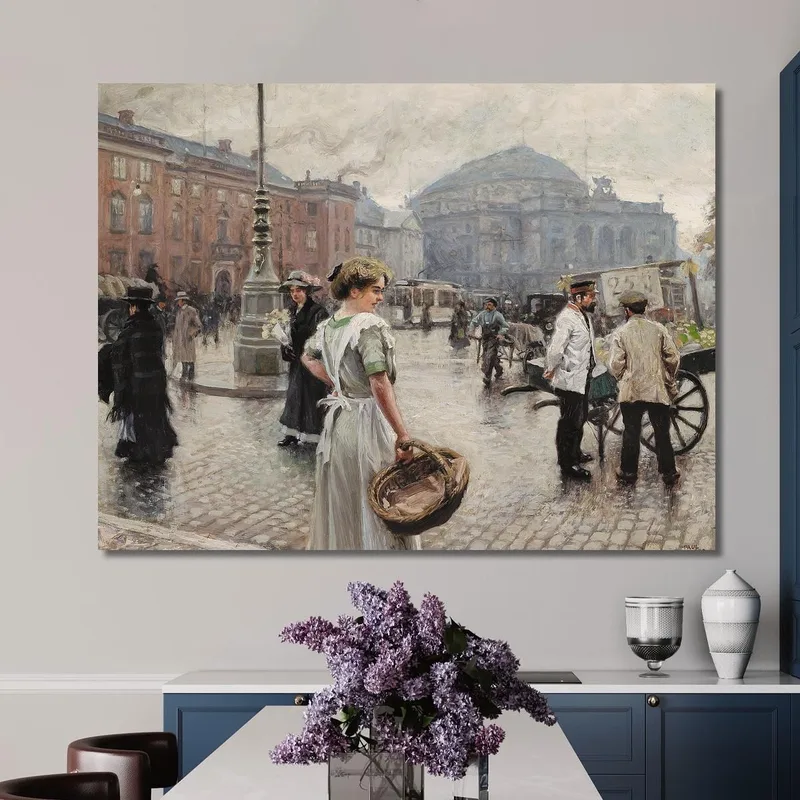 Kongens Nytorv Con Tiendas Musse Paul Fischer