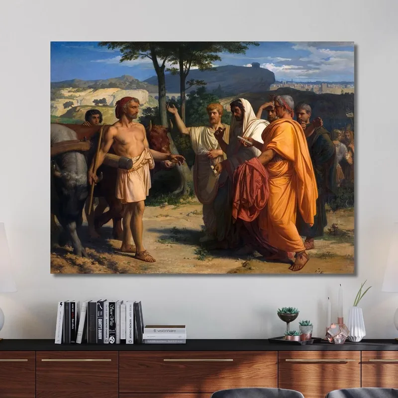 Cincinnatus Empfängt Botschafter Aus Rom Alexandre Cabanel
