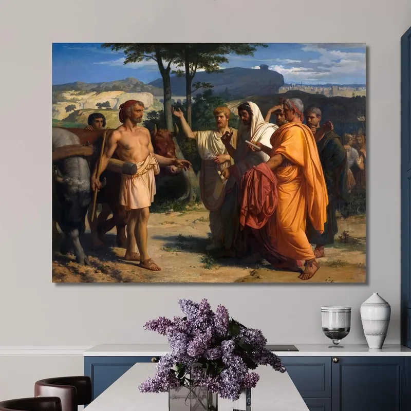 Cincinnatus Empfängt Botschafter Aus Rom Alexandre Cabanel