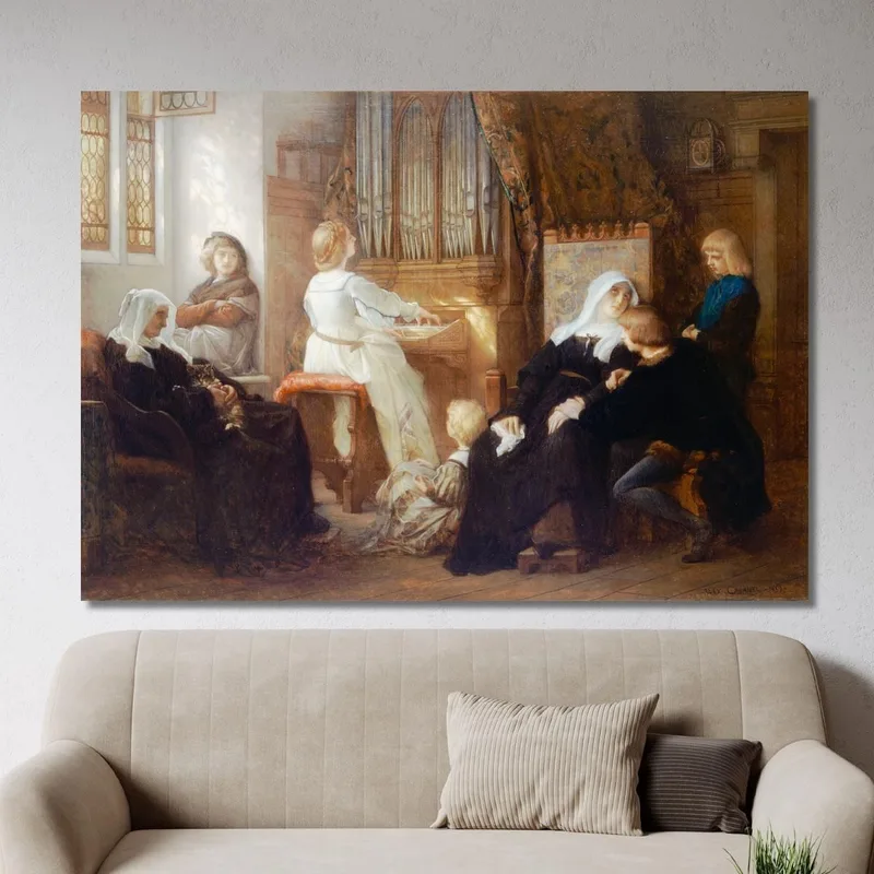 La Viuda Del Maestro De Capilla Alexandre Cabanel