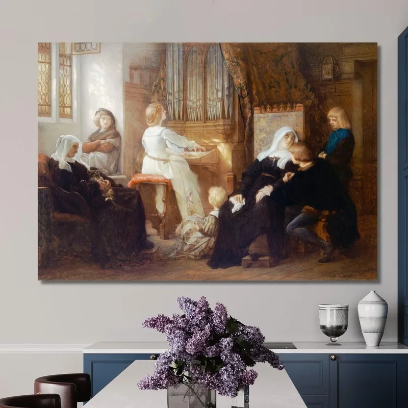 La Viuda Del Maestro De Capilla Alexandre Cabanel