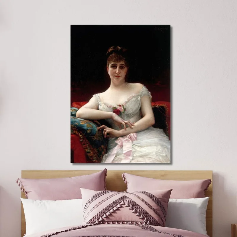 Porträt Von Madame Edouard Hervé Alexandre Cabanel