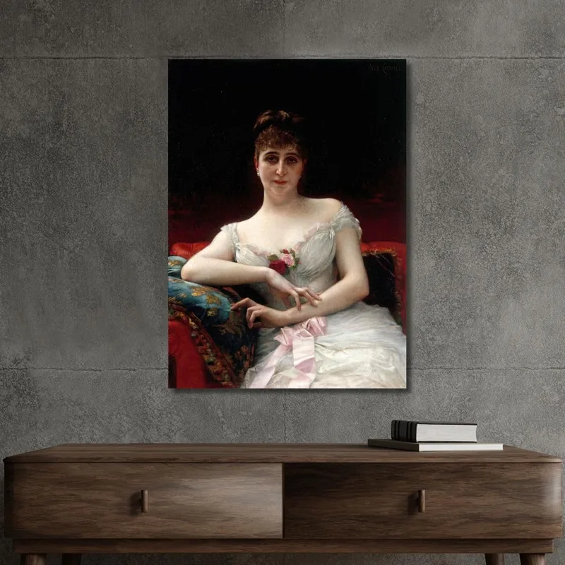 Porträt Von Madame Edouard Hervé Alexandre Cabanel