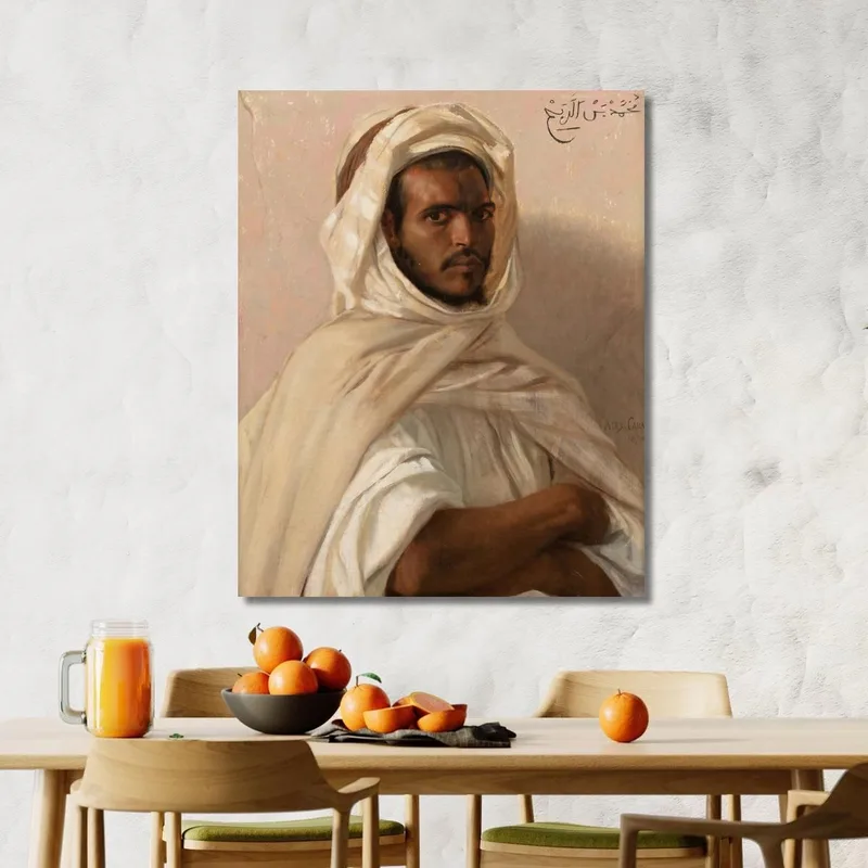 Porträt Eines Nordafrikaners Alexandre Cabanel