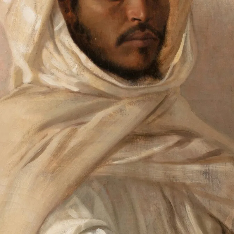 Porträt Eines Nordafrikaners Alexandre Cabanel