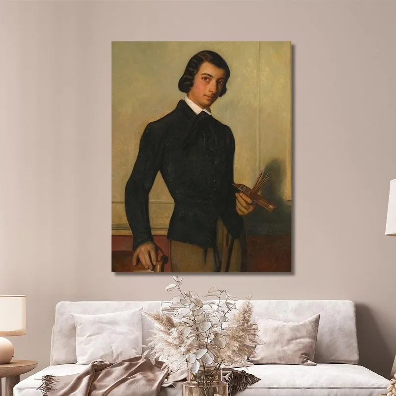 Porträt Eines Jungen Künstlers Alexandre Cabanel