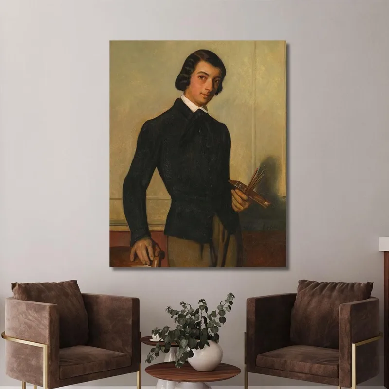 Porträt Eines Jungen Künstlers Alexandre Cabanel