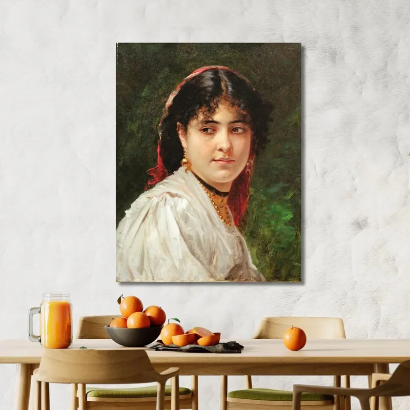 Porträt Einer Jungen Italienerin Alexandre Cabanel