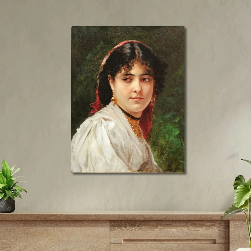 Porträt Einer Jungen Italienerin Alexandre Cabanel