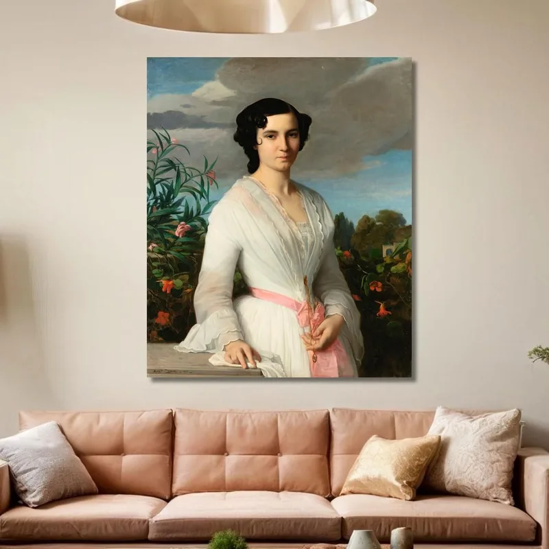 Porträt Von Mademoiselle Louise Marès Alexandre Cabanel