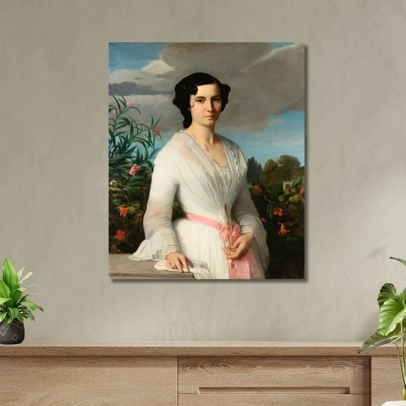 Porträt Von Mademoiselle Louise Marès Alexandre Cabanel