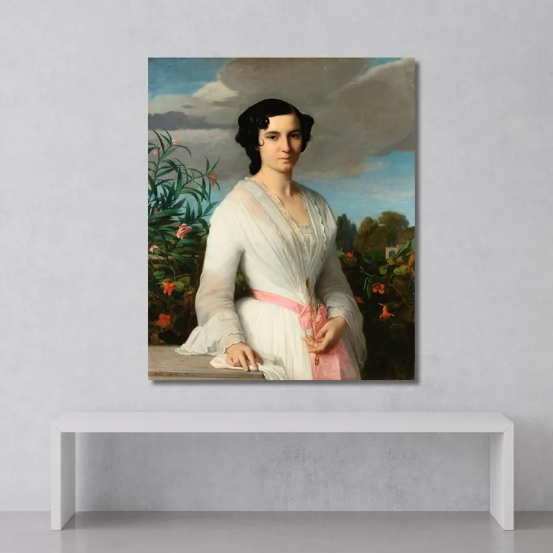 Porträt Von Mademoiselle Louise Marès Alexandre Cabanel