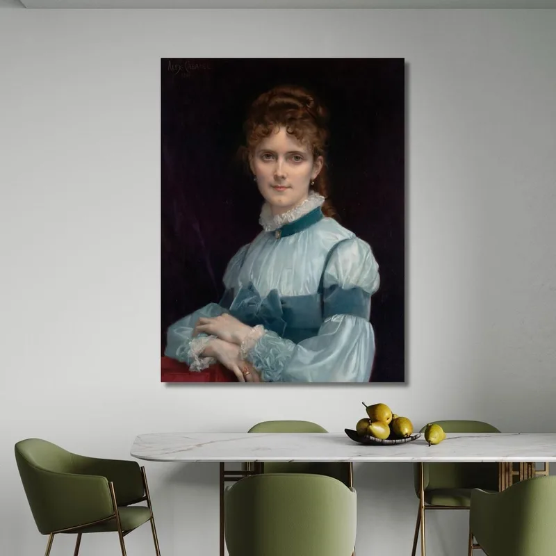 Porträt Von Miss Fanny Clapp Alexandre Cabanel