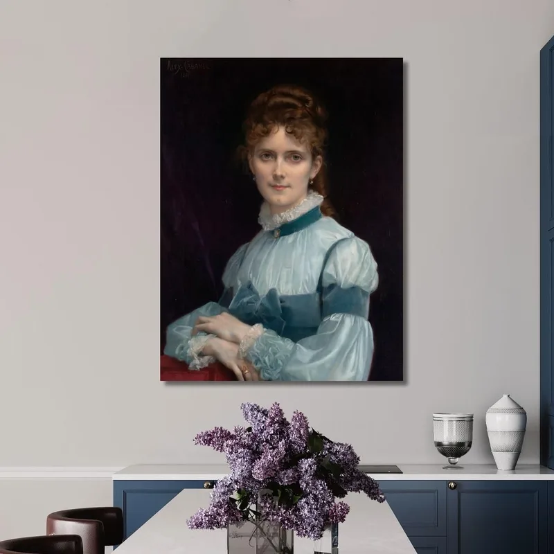 Porträt Von Miss Fanny Clapp Alexandre Cabanel