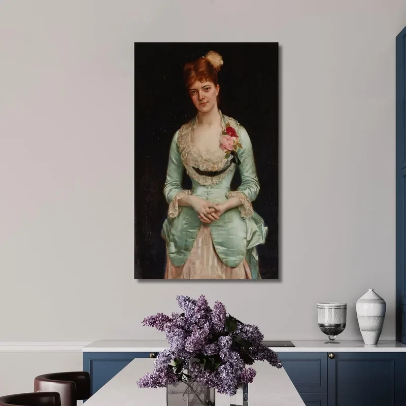 Porträt Von Miss Matthews Alexandre Cabanel