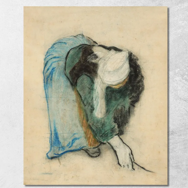 Un Glaneur Breton Paul Gauguin tableau impression sur toile