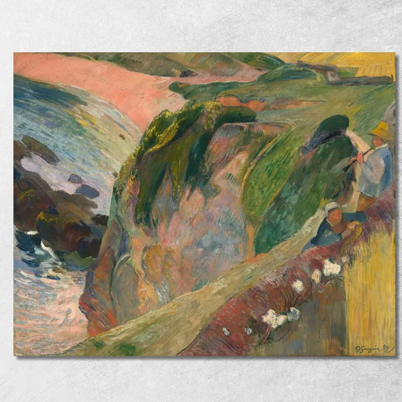 Au Dessus De La Mer Paul Gauguin tableau impression sur toile