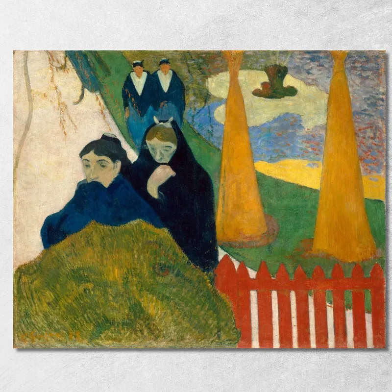 Arlésiennes Mistral Paul Gauguin tableau impression sur toile