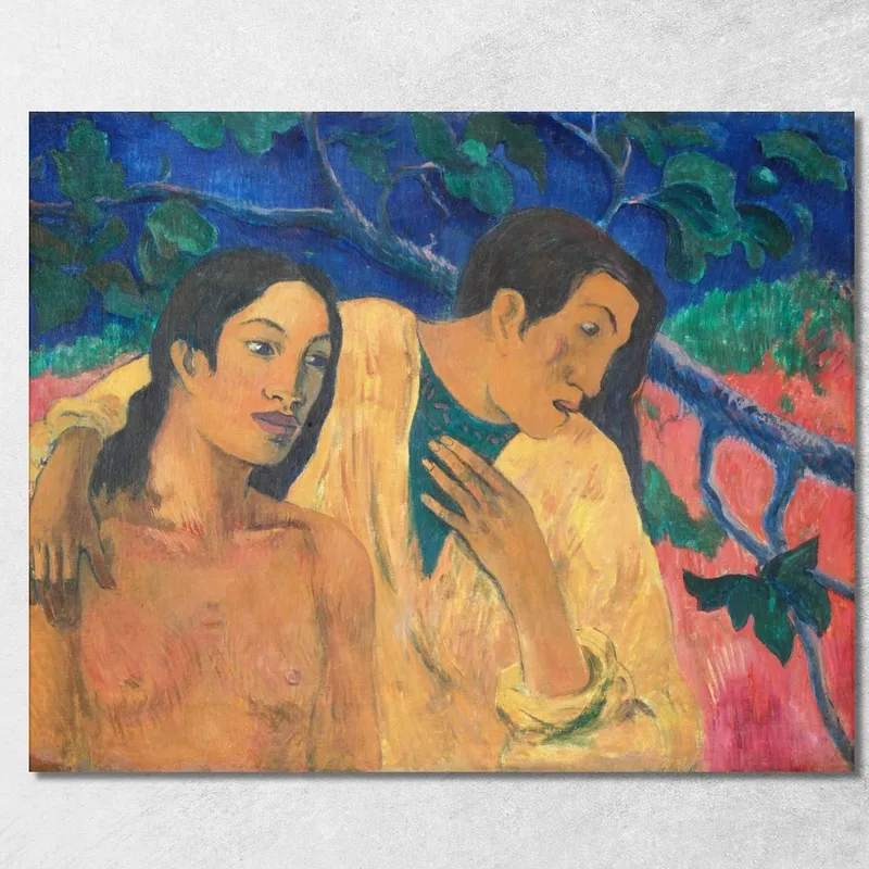 S'Échapper Paul Gauguin tableau impression sur toile