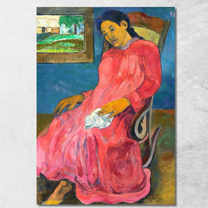 Terreur Mélancolique Paul Gauguin tableau impression sur toile
