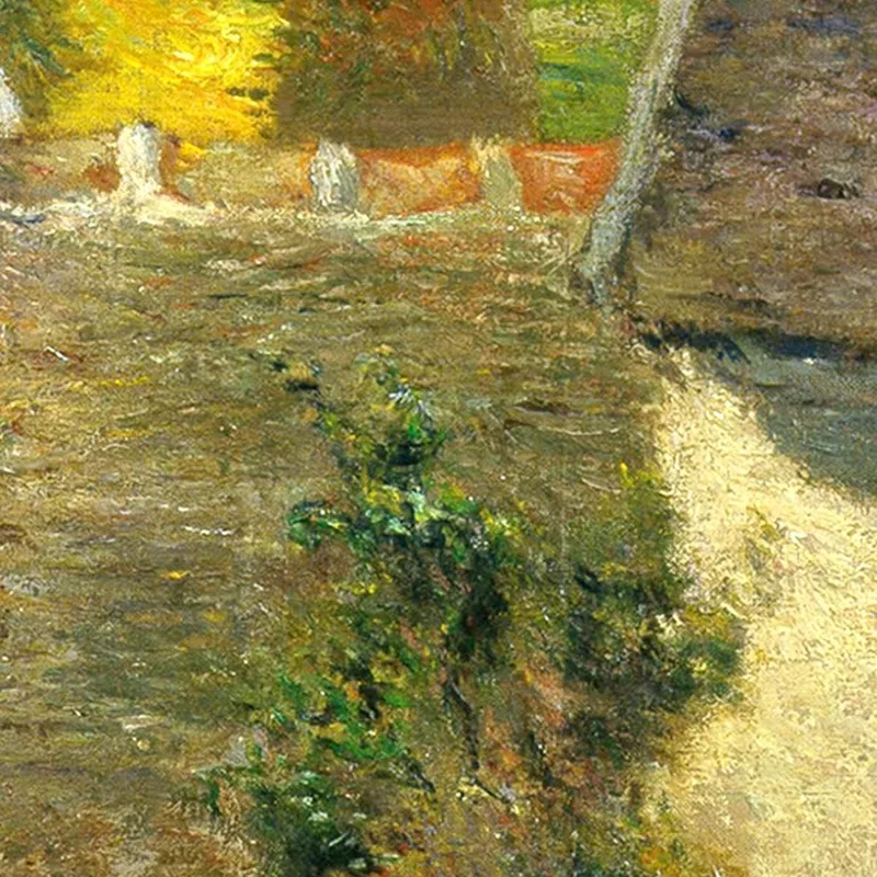 Casas En Vaugirard Paul Gauguin