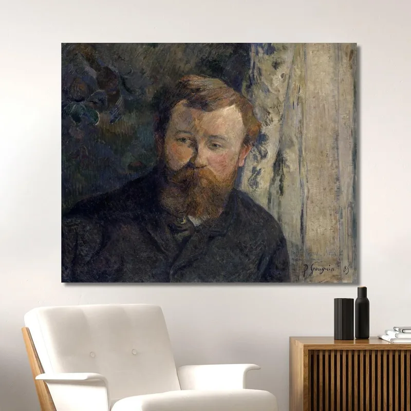 Retrato Del Pintor Achille Granchi-Taylor Paul Gauguin