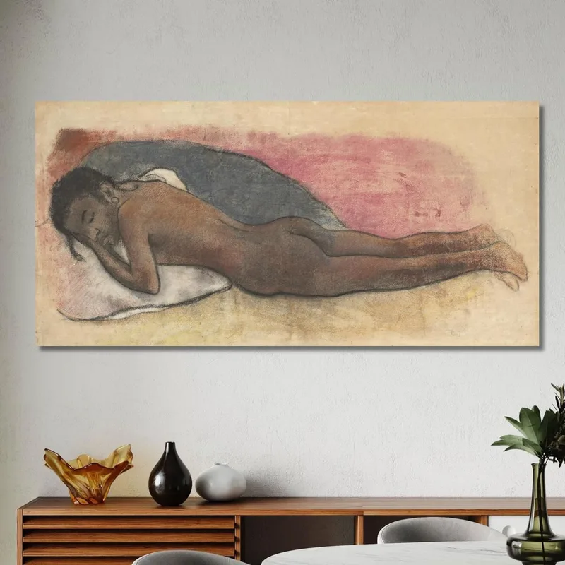 Reclining Nude Recto Paul Gauguin