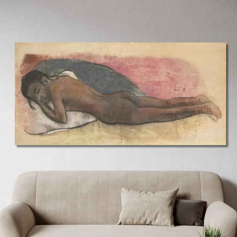 Reclining Nude Recto Paul Gauguin